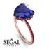 Heart Shape Sapphire Ring - Noelle No. 59